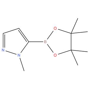 1-methyl-5-(4,4,5,5-tetramethyl-1,3,2-dioxaborolan-2-yl)-1H-pyrazole