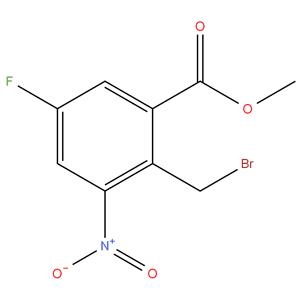 Methyl 2-(bromomethyl)-5-fluoro-3-nitrobenzoate