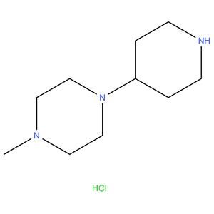 1-methyl-4-(piperidin-4-yl)piperazine hydrochloride