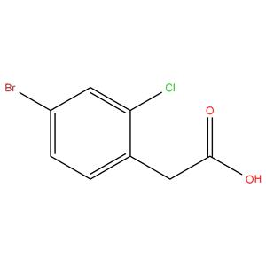 4-Bromo-2-chlorophenyl acetic acid