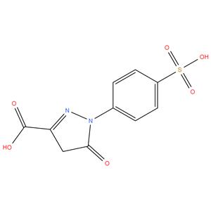 3-Carboxy-1-(4-sulfophenyl)-2-pyrazolin-5-one