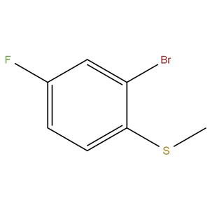 2-Bromo-4-fluorothioanisole