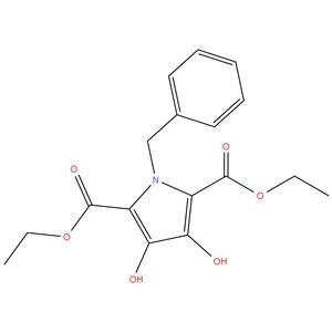 diethyl 1-benzyl-3,4-dihydroxy-1H-pyrrole-2,5-dicarboxylate