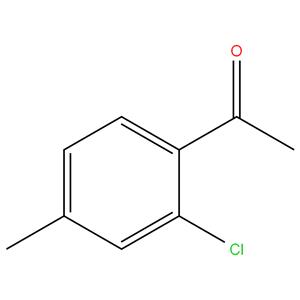 1- ( 2 - chloro - 4 - methylphenyl ) ethan - 1 - one