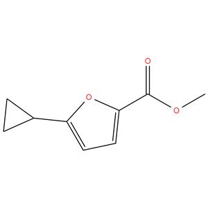 methyl 5 - cyclopropylfuran - 2 - carboxylate