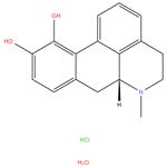 Apomorphine hydrochloride hemihydrate