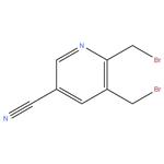 3-Pyridinecarbonitrile, 5,6-bis(bromomethyl)