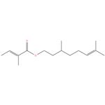 Tiglic acid citronellyl ester