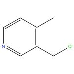 3- ( chloromethyl ) -4 - methylpyridine