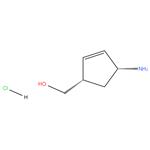 ((1S,4R)-4-aminocyclopent-2-enyl)methanol