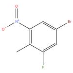 5-Bromo-1-fluoro-2-methyl-3-nitrobenzene