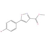 METHYL-5-(4-BROMO PHENYL)ISOXAZOLE-3-CARBOXYLATE