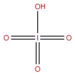 Periodic acid (HIO4)