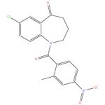 7-Chloro-5-oxo-1-(2-methyl-4-nitrobenzoyl)-2,3,4,5-tetrahydro-1H-benzazepine