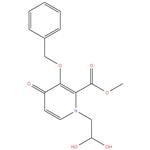 Methyl 1-(2,2-dihydroxyethyl)-4-oxo-3-[(phenylmethyl)oxy]-1,4-dihydro-2-pyridinecarboxylate