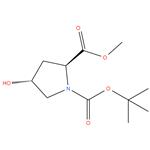 (2S,4R)-1-tert-butyl 2-methyl 4- hydroxypyrrolidine-1,2-dicarboxylate; N-BOC-TRANS-4-HYDROXY-L-PROLINE METHYL ESTER