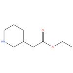 ethyl 2- ( piperidin - 3 - yl ) acetate