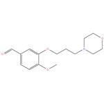 4-Methoxy-3-[3-(4-morpholinyl)propoxy]benzaldehyde