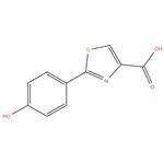 2-(4-Hydroxyphenyl)-1,3-thiazole-4-carboxylic acid