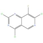 2,4,7-Trichloro-8-fluoropyrido[4,3-d]pyrimidine