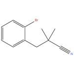 3-(2-bromophenyl)-2,2-dimethylpropanenitrile