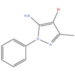 4-BROMO-3-METHYL-1-PHENYL-1H-PYRAZOLE-5-AMINE