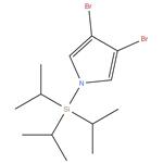 | 3,4 - dibromo - 1- ( triisopropylsilyl ) -1H - pyrrole