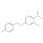 2-Amino-6-[(4'-fluorobenzyl)-amino]-3-nitropyridine