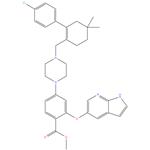 Methyl 4-(4-{[2-(4-chlorophenyl)-4,4-dimethyl-1-cyclohexen-1-yl]methyl}-1-piperazinyl)-2-(1H-pyrrolo[2,3-b]pyridin-5-yloxy)benzoate