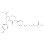 methyl 5 - ( ( 4- ( 3 - carbamoyl - 1- ( 4 - methoxyphenyl ) -7 - oxo - 1,4,5,7 - tetrahydro - 6H - pyrazolc