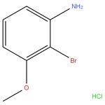 2-Bromo-3-methoxyaniline
hydrochloride, 95% (Custom work)