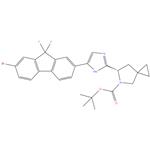 (6S)-6-[5-(7-Bromo-9,9-difluoro-9H-fluoren-2-yl)-1Himidazol-2-yl]-5-azaspiro[2.4]heptane-5-carboxylic acid1,1-dimethylethyl ester