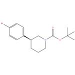 2-Methyl-2-propanyl (3S)-3-(4-bromophenyl)-1-piperidinecarboxylate