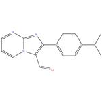 2-(4-Propan-2-ylphenyl)imidazo[1,2-a]pyrimidine-3-carbaldehyde