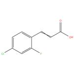 4-CHLORO-2-FLUOROCINNAMIC ACID