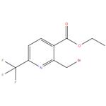 ethyl 2- ( bromomethyl ) -6- ( trifluoromethyl ) nicotinate