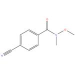 4-CYANO-N -METHOXY-N-METHYL BENZAMIDE