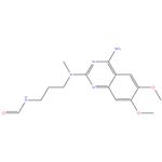 Alfuzosin EP Impurity E   N-[3-[(4-Amino-6,7-dimethoxyquinazolin-2-yl)(methyl)aminopropyl]formamide hydrochloride