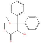 2-Hydroxy-3-methoxy-3,3-diphenyl-propionic acid methyl ester