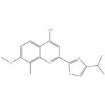 4-Hydroxy-2-(4-isopropylthiazole-2-yl)-7-methoxy-8-methylquinoline