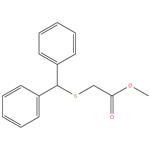 Methyl [(diphenylmethyl)sulfanyl]acetate