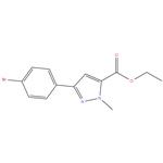 ETHYL-3-(4-BROMOPHENYL)-1-METHYL-1H-PYRAZOLE-5-CARBOXYLATE