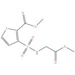 3‐{[(2‐Methoxy‐2‐oxoethyl)‐amino]‐ sulfonyl}‐2‐thiophenecarboxylic acid methyl ester