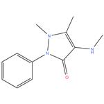 Metamizole EP Impurity C
1,5-dimethyl-4-(methylamino)-2-phenyl-2,3-dihydro-1H-pyrazol-
3-one ; 4-Methylamino Antipyrine