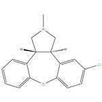 trans-5-Chloro-2,3,3A,12B-tetrahydro-2-methyl-1H-dibenz(2,3:6,7)oxepino(4,5-C)pyrrole