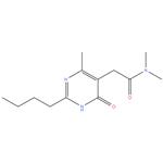 2-(2-butyl-4-hydroxy-6-methylpyrimidin-5-yl)-N,N-dimethylacetamide