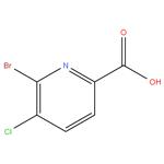 2-Bromo-3-chloropyridine-6-carboxylic Acid