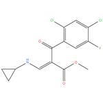 Methyl 3-Cyclopropylamino-2-(2,4-Dichloro-5-fluorobenzoyl)-acrylate