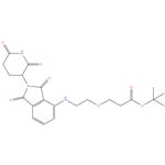 tert-butyl 3-[2-[[2-(2,6-dioxo-3-piperidyl)-1,3-dioxoisoindolin-4-yl]amino]ethoxy]propanoate