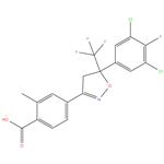 4-(5-(3,5-dichloro-4-fluorophenyl)-5-(trifluoromethyl)-4,5-dihydroisoxazol-3-yl)-2-methylbenzoic acid